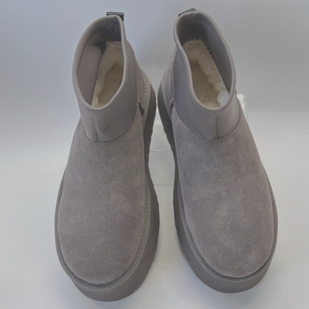 Ugg Classic Mini Dipper Boots Thundercloud Gray W… - image 3